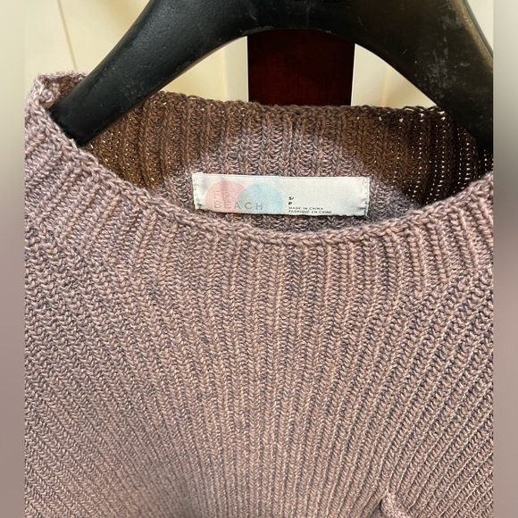 Free People Freya Short Sleeve Sweater In Cashmere Combo Size S - Picture 11 of 12